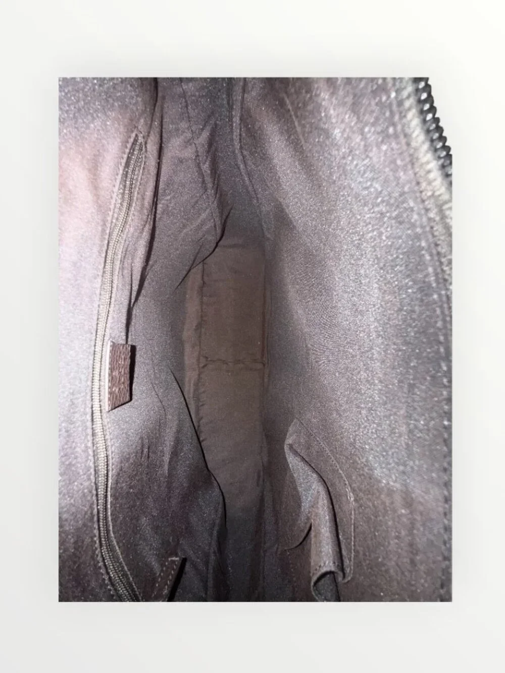 Gucci Abbey D-Ring Brown Leather Hobo Bag Vintage
